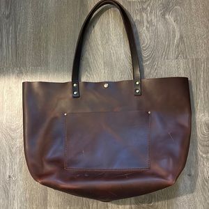 Pre-loved Portland Leather Goods Oversized tote